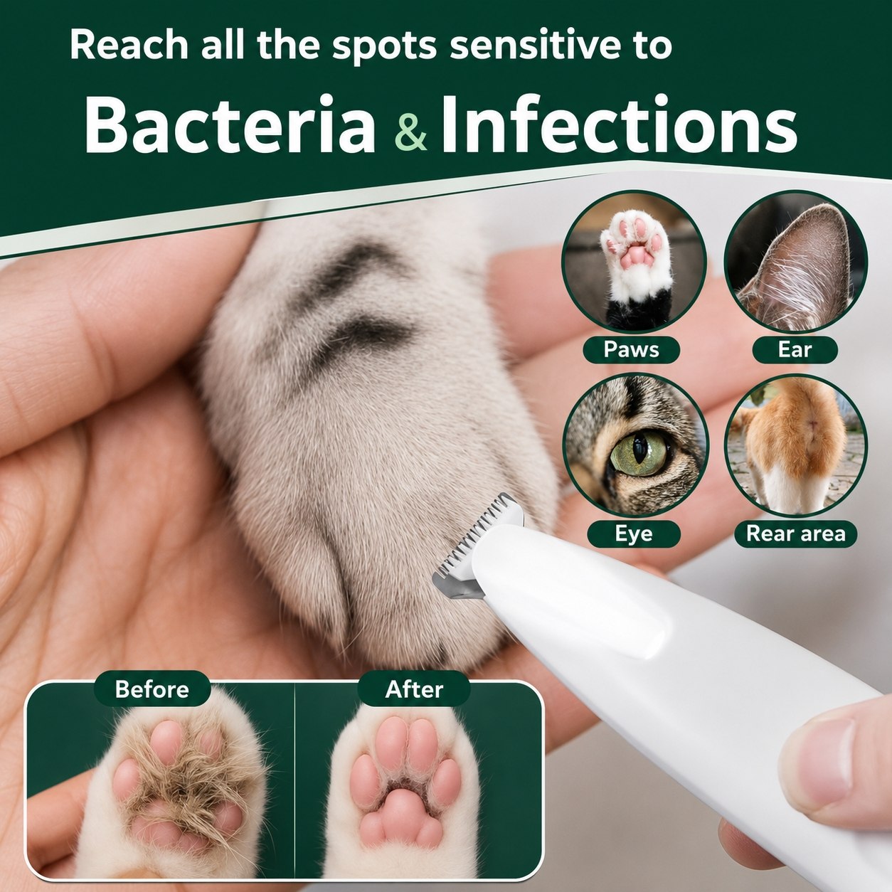 CATVORA™ Safe Grooming Trimmer
